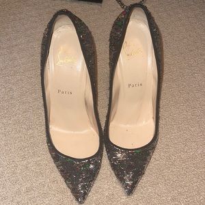 Christian loubs size 38